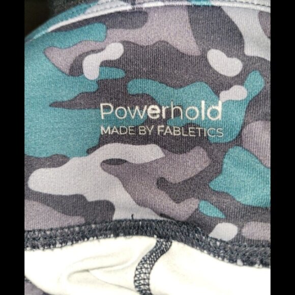 2 for $20 Fabletics Camo Powerhold Capri Length Leggings Size S - Picture 5 of 5